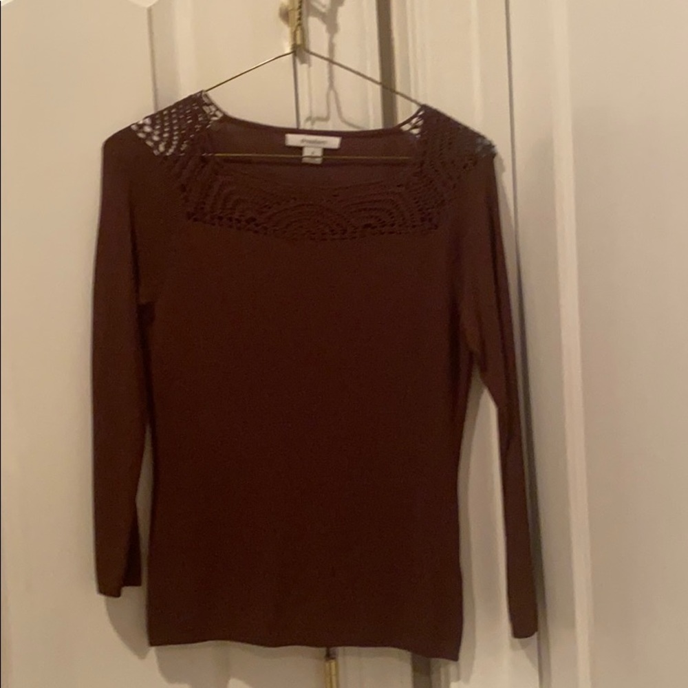 Brown top